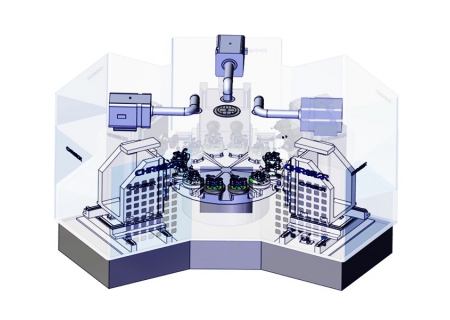 六工位數控銑削機床HK720系列