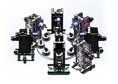 八工位數控銑削機床HK731系列