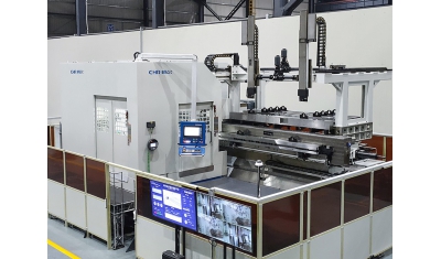 五軸數控卧式側拉床